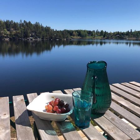 Lyseren Waterfront Cabin Omberg 외부 사진