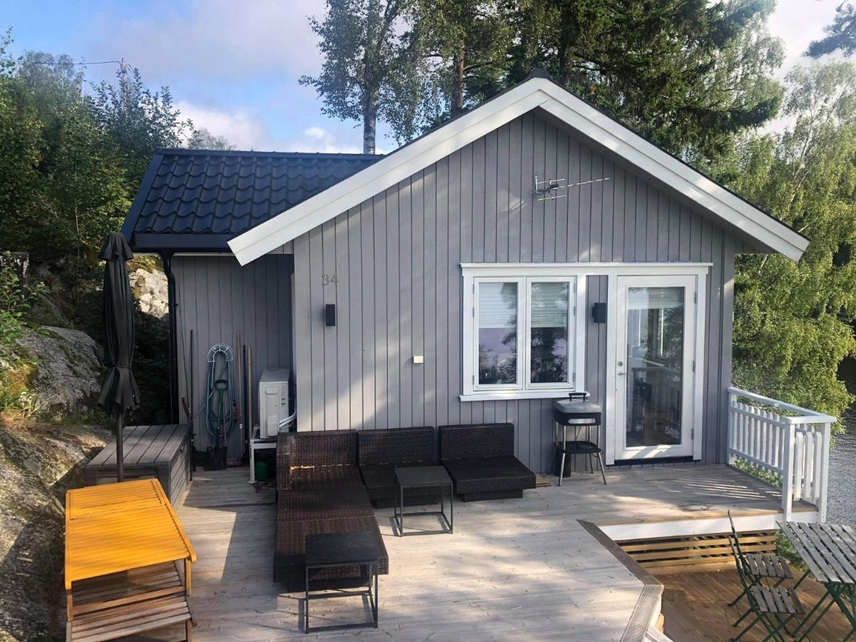 Lyseren Waterfront Cabin Omberg 외부 사진