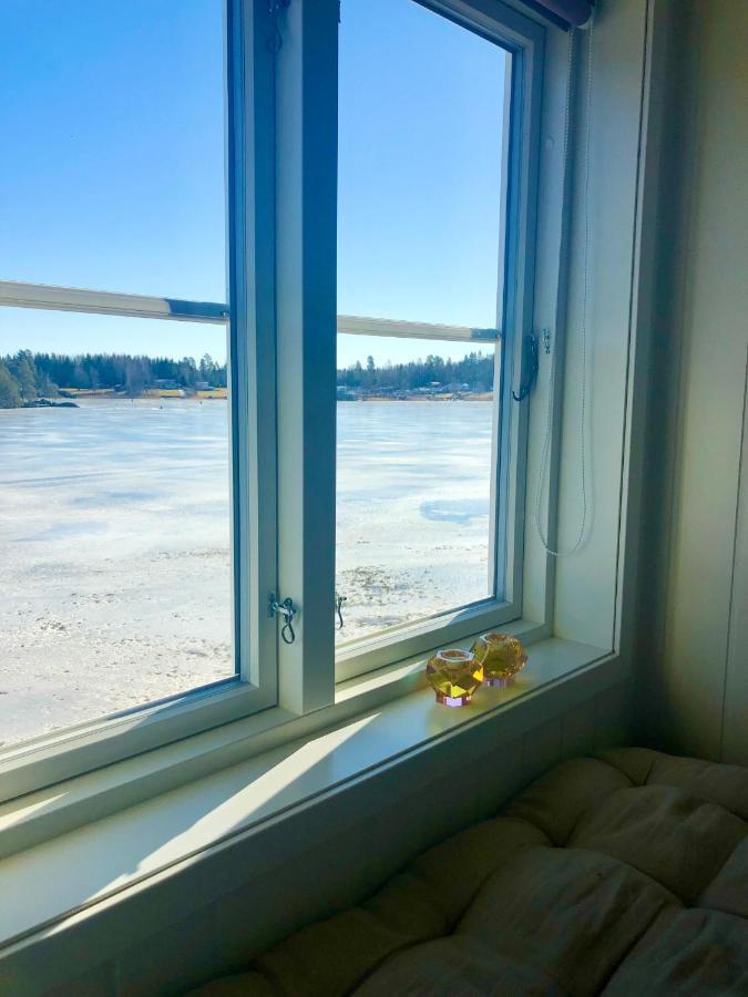 Lyseren Waterfront Cabin Omberg 외부 사진