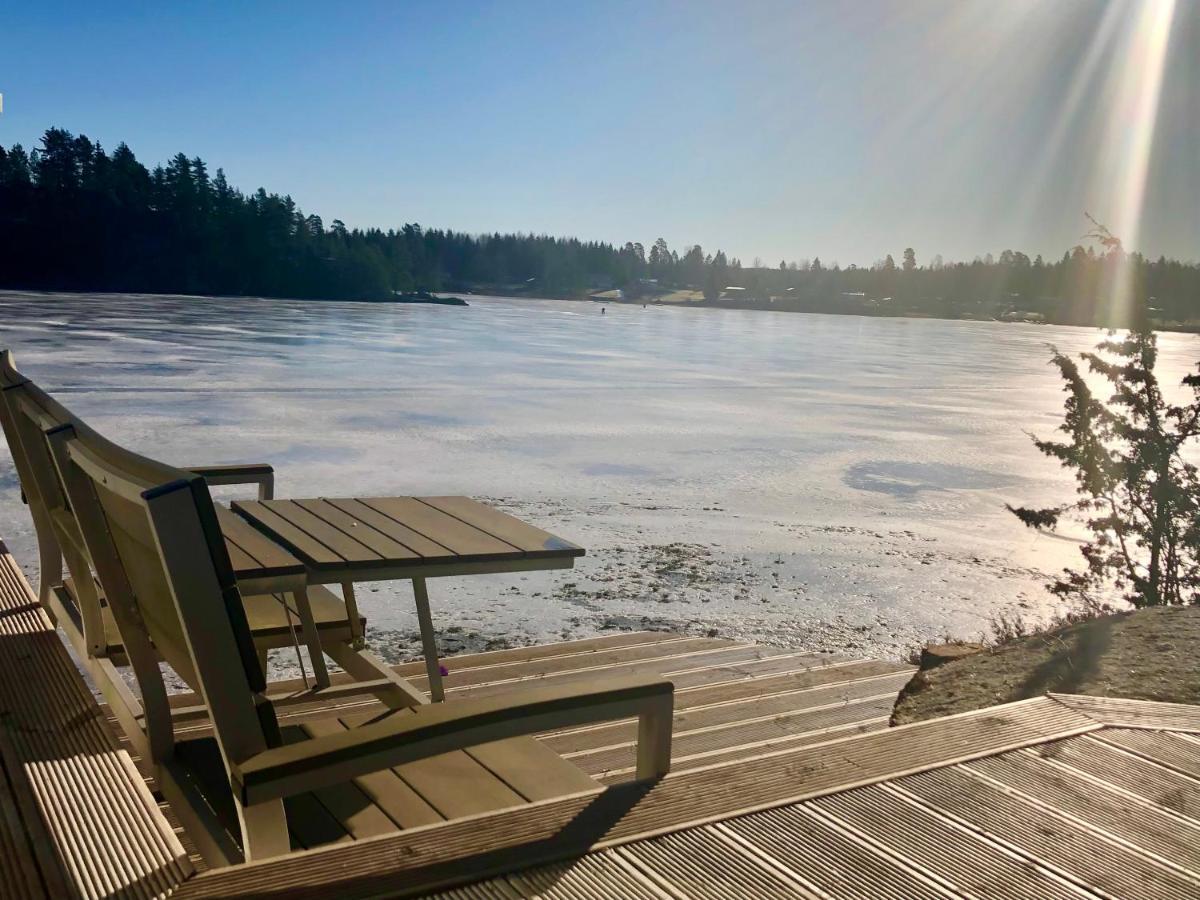 Lyseren Waterfront Cabin Omberg 외부 사진